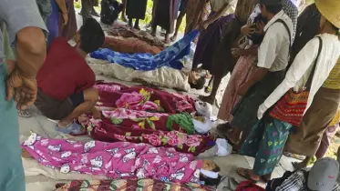 মিয়ানমারে স্কুলে জান্তা বাহিনীর বিমান হামলা, ২০ শিশুসহ নিহত ২২