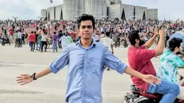 ঢাবি ছাত্রদল নেতা সাম্যের জানজা শেষে চোখের জলে বিদায়