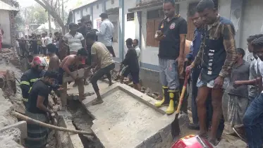দেয়াল ধসে দুই নির্মাণ শ্রমিক নিহত