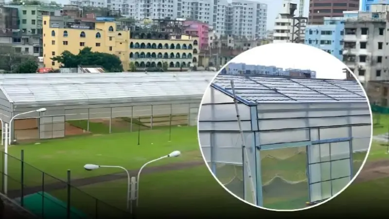 ৩ কোটি টাকা খরচের ‘গ্রীনহাউজ ট্রেনিং ফ্যাসিলিটি’ এখন অনুশীলনের জন্য অনুপযুক্ত! ৩ কোটি টাকা খরচের ‘গ্রীনহাউজ ট্রেনিং ফ্যাসিলিটি’ এখন অনুশীলনের জন্য অনুপযুক্ত!