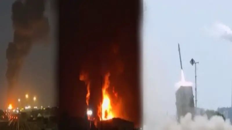 আবারও ইরানের ক্ষেপণাস্ত্র হামলা, জ্বলছে ইসরায়েল! আবারও ইরানের ক্ষেপণাস্ত্র হামলা, জ্বলছে ইসরায়েল!