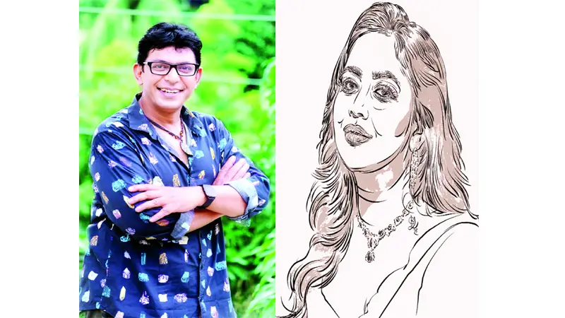 চঞ্চল চৌধুরীর স্কেচে ভাবনা চঞ্চল চৌধুরীর স্কেচে ভাবনা