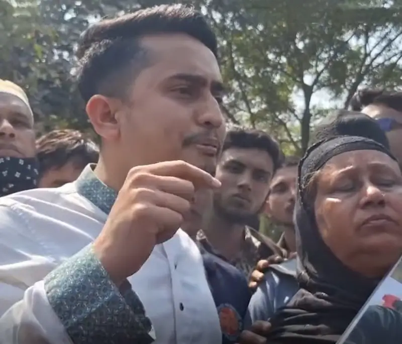 হাসিনাকে ফাঁসির মঞ্চে আনার আগে যেন নির্বাচনের কথা না বলে : সারজিস আলম হাসিনাকে ফাঁসির মঞ্চে আনার আগে যেন নির্বাচনের কথা না বলে : সারজিস আলম