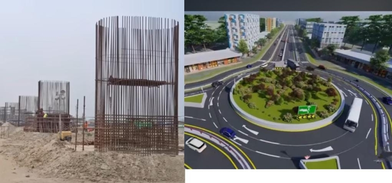 যানজট এড়াতে নির্মাণ করা হচ্ছে ৬ লেনের বাইপাস সড়ক যানজট এড়াতে নির্মাণ করা হচ্ছে ৬ লেনের বাইপাস সড়ক