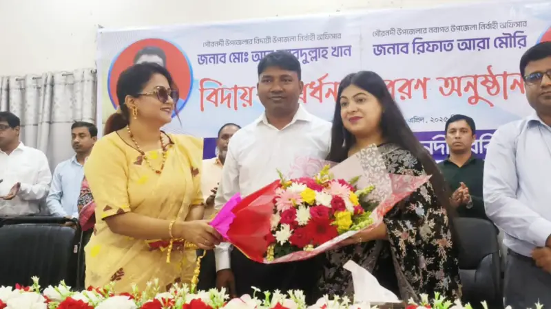সবার চোখে ছিলও বিদায়ের অশ্রু