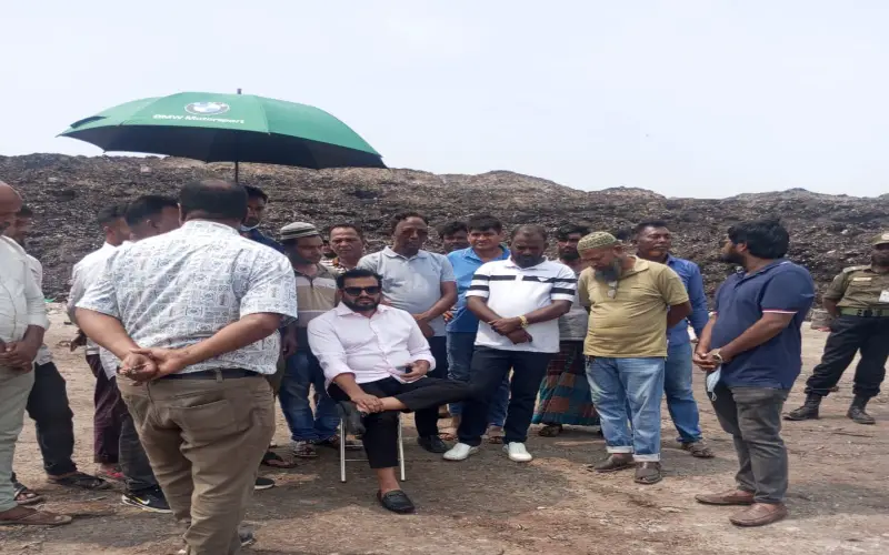 কোরবানির ঈদকে সামনে রেখে আমিন বাজার ল্যান্ডফিল আকস্মিক পরিদর্শন করেন ডিএনসিসি প্রশাসক মোহাম্মদ এজাজ কোরবানির ঈদকে সামনে রেখে আমিন বাজার ল্যান্ডফিল আকস্মিক পরিদর্শন করেন ডিএনসিসি প্রশাসক মোহাম্মদ এজাজ