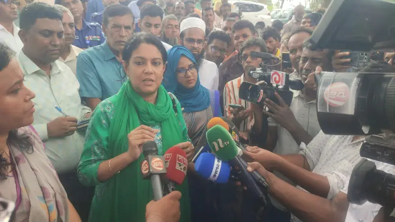 ৫৪ বছরে নদীর যে ক্ষতি হয়েছে তা এক দেড় বছরে পুরো সমাধান সম্ভব না: পরিবেশ উপদেষ্টা ৫৪ বছরে নদীর যে ক্ষতি হয়েছে তা এক দেড় বছরে পুরো সমাধান সম্ভব না: পরিবেশ উপদেষ্টা