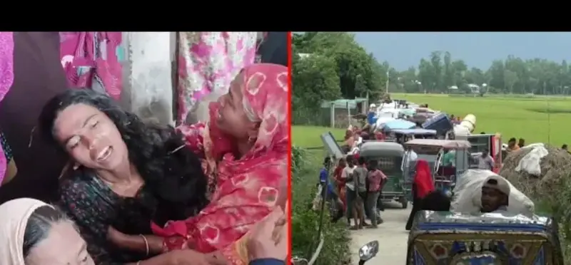 সিরাজগঞ্জে হামলার আতঙ্কে গ্রাম ছাড়ছে মানুষ, সরিয়ে নিচ্ছে আসবাবও সিরাজগঞ্জে হামলার আতঙ্কে গ্রাম ছাড়ছে মানুষ, সরিয়ে নিচ্ছে আসবাবও