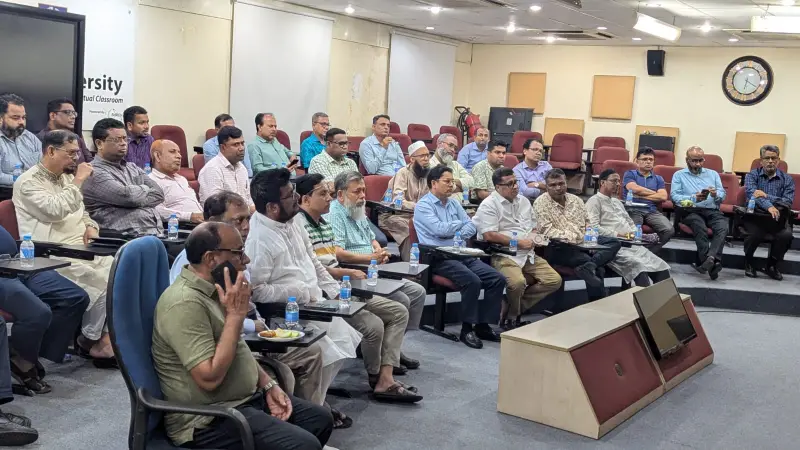 সাম্য হত্যার অগ্রগতি জানতে উপাচার্যের সাথে সাদা দলের বৈঠক সাম্য হত্যার অগ্রগতি জানতে উপাচার্যের সাথে সাদা দলের বৈঠক