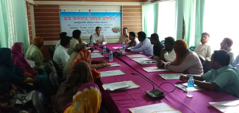 সুন্দরগঞ্জে গ্রাম আদালত বিষয়ক সাতদিনব্যাপী প্রশিক্ষণের সমাপনী