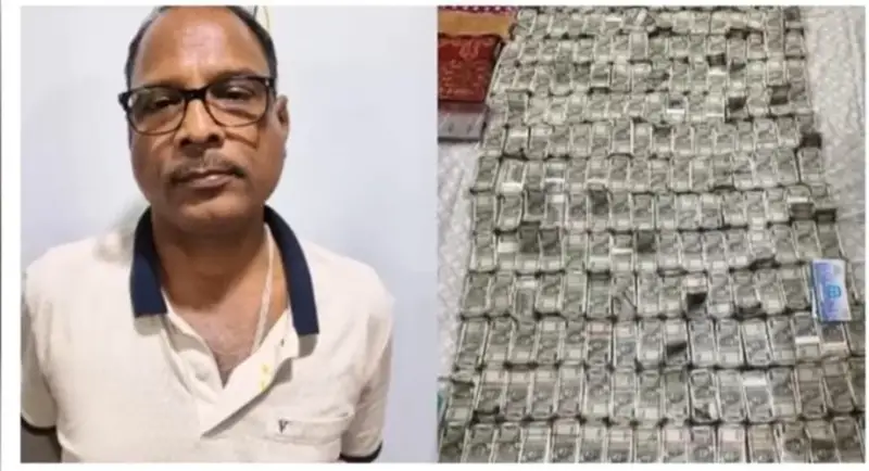 তল্লাশির খবরে জানালা দিয়ে কোটি টাকা ফেললেন ইঞ্জিনিয়ার, বাইরে টাকার বৃষ্টি তল্লাশির খবরে জানালা দিয়ে কোটি টাকা ফেললেন ইঞ্জিনিয়ার, বাইরে টাকার বৃষ্টি
