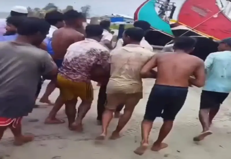 টেকনাফে দুই নৌকার সংঘর্ষে জেলে নিহত টেকনাফে দুই নৌকার সংঘর্ষে জেলে নিহত