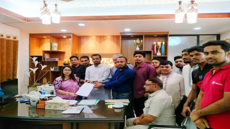 পৌরসভা বাস্তবায়নের দাবিতে জাতীয় নাগরিক পার্টির স্মারকলিপি পৌরসভা বাস্তবায়নের দাবিতে জাতীয় নাগরিক পার্টির স্মারকলিপি