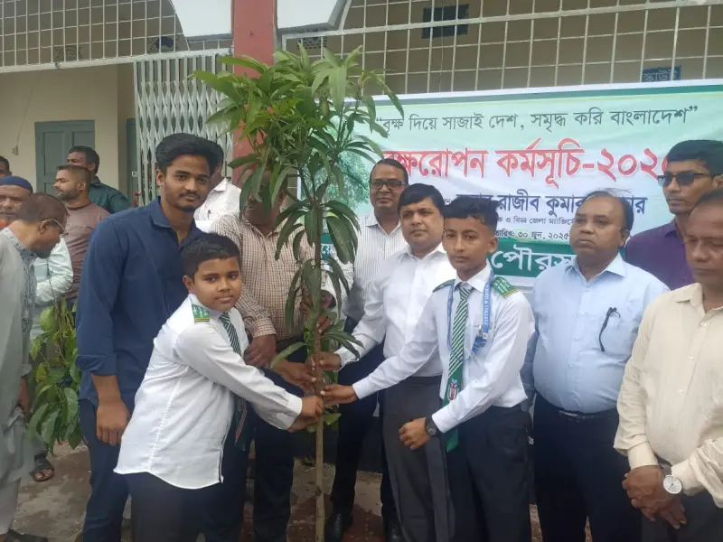 পরিবেশ ও প্রকৃতির ভারসাম্য রক্ষায় গাছ রোপণ জরুরি