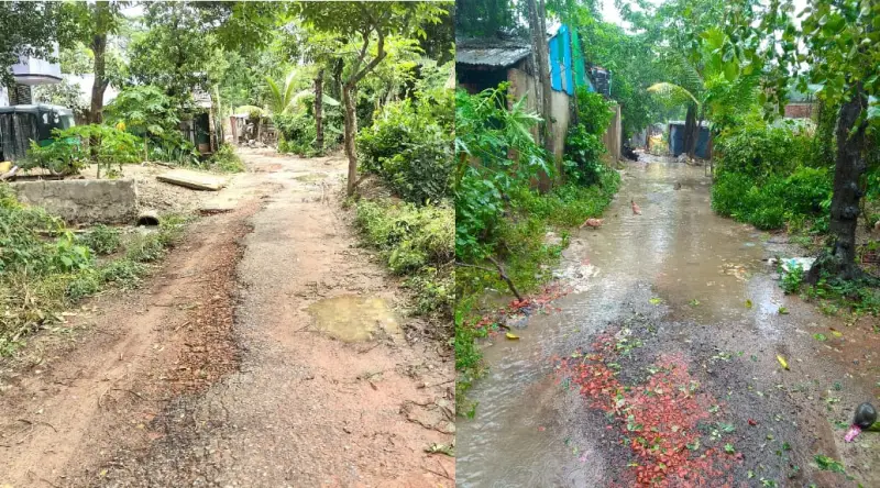 চন্দনাইশ পৌরসভার পূর্ব জোয়ারা মসজিদ সড়কের বেহাল দশা চন্দনাইশ পৌরসভার পূর্ব জোয়ারা মসজিদ সড়কের বেহাল দশা