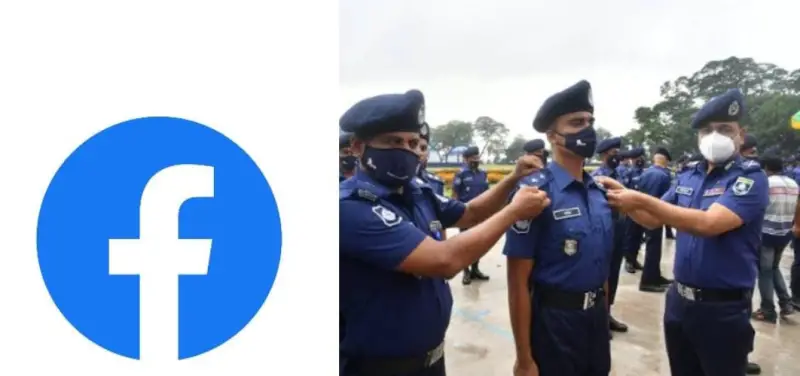 ফেসবুকসহ সামাজিক যোগাযোগমাধ্যমে পুলিশ পরিচয়ে ব্যবহারে নিষেধাজ্ঞা