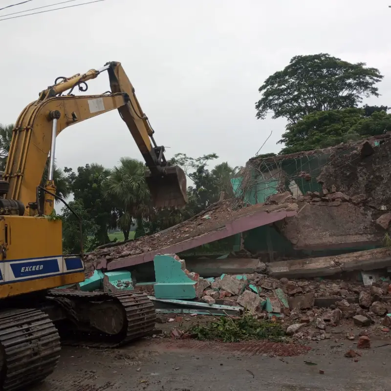 গোপালগঞ্জের কাশিয়ানীতে পানি উন্নয়ন বোর্ডের উচ্ছেদ অভিযান গোপালগঞ্জের কাশিয়ানীতে পানি উন্নয়ন বোর্ডের উচ্ছেদ অভিযান