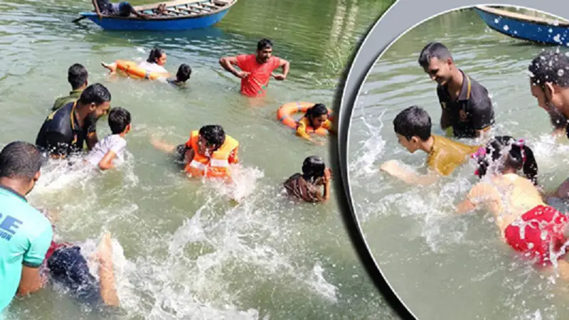 জীবনের নিরাপত্তায় সাঁতার শেখা জরুরি জীবনের নিরাপত্তায় সাঁতার শেখা জরুরি