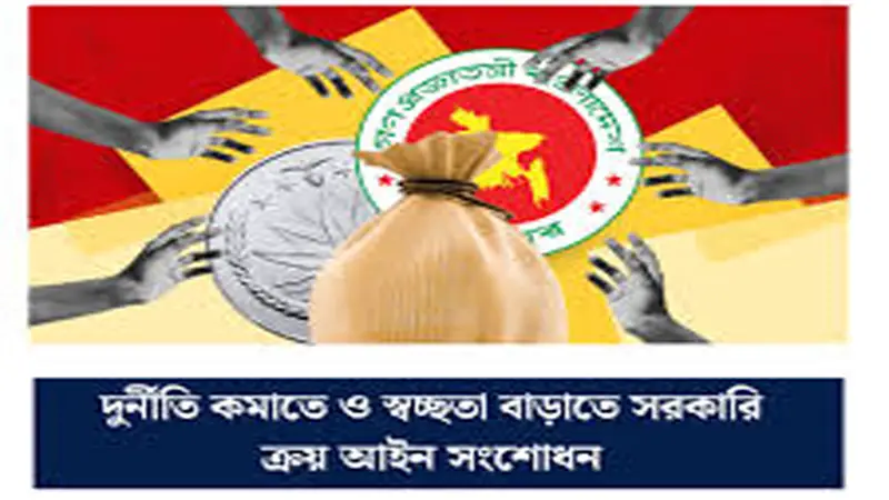 দুর্নীতি কমাতে সরকারি ক্রয় আইন সংশোধন হচ্ছে দুর্নীতি কমাতে সরকারি ক্রয় আইন সংশোধন হচ্ছে