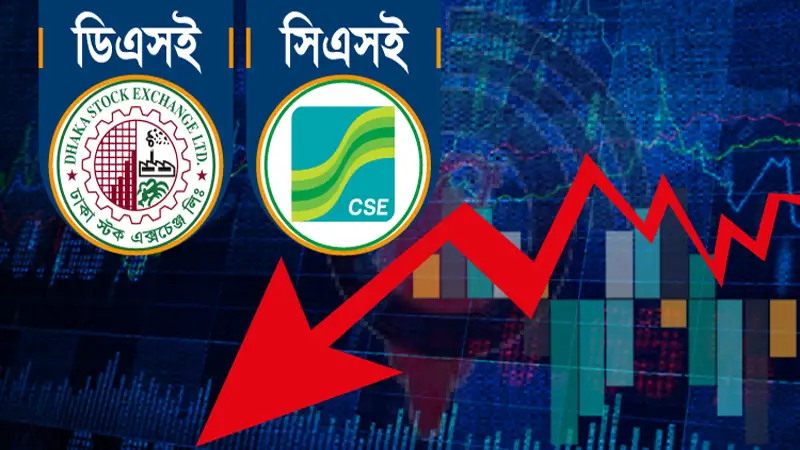 বাজার মূলধন কমল ৫ হাজার কোটি টাকা বাজার মূলধন কমল ৫ হাজার কোটি টাকা