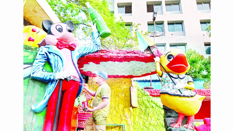 ঈদ উৎসবে বইবে শত রঙের ফোয়ারা ঈদ উৎসবে বইবে শত রঙের ফোয়ারা