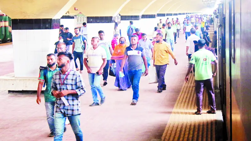পশ্চিমাঞ্চল রেলের ক্ষতি ১৩ দিনে সাড়ে ১৭ কোটি টাকা পশ্চিমাঞ্চল রেলের ক্ষতি ১৩ দিনে সাড়ে ১৭ কোটি টাকা