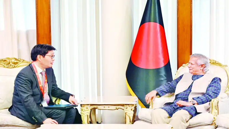 প্রধান উপদেষ্টার সঙ্গে এডিবি প্রতিনিধি দলের সাক্ষাৎ প্রধান উপদেষ্টার সঙ্গে এডিবি প্রতিনিধি দলের সাক্ষাৎ