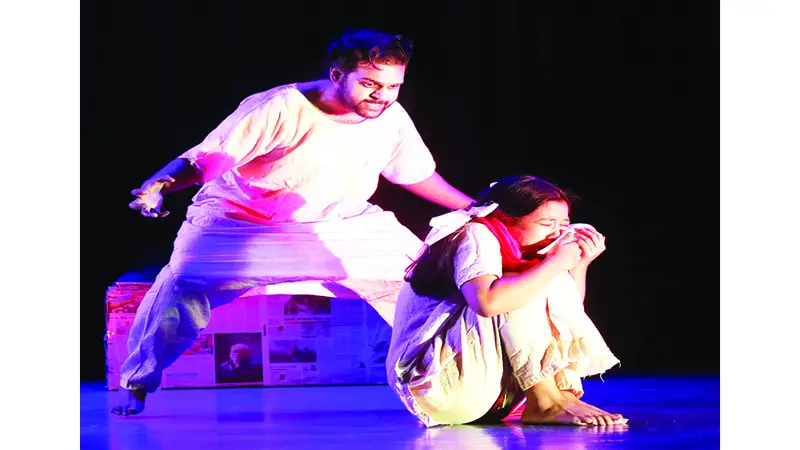 আফসোসের শহর নাটকের উদ্বোধনী মঞ্চায়ন আফসোসের শহর নাটকের উদ্বোধনী মঞ্চায়ন