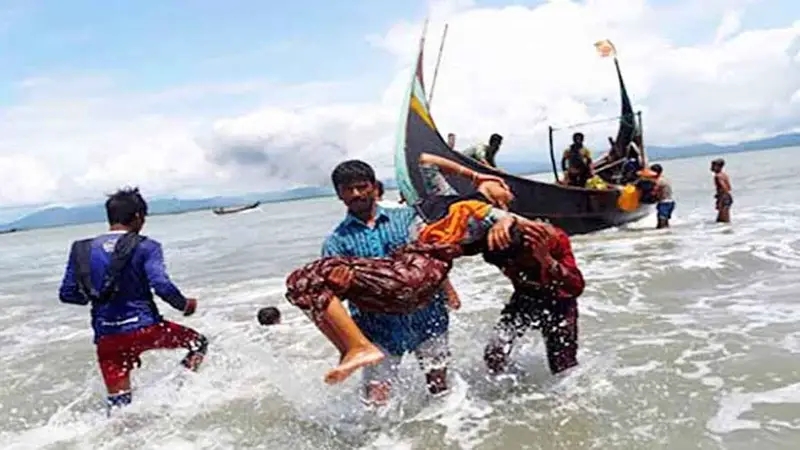 রোহিঙ্গারা মৃত্যুর ঝুঁকি নিয়ে সমুদ্র পাড়ি দিচ্ছে ॥ জাতিসংঘ রোহিঙ্গারা মৃত্যুর ঝুঁকি নিয়ে সমুদ্র পাড়ি দিচ্ছে ॥ জাতিসংঘ