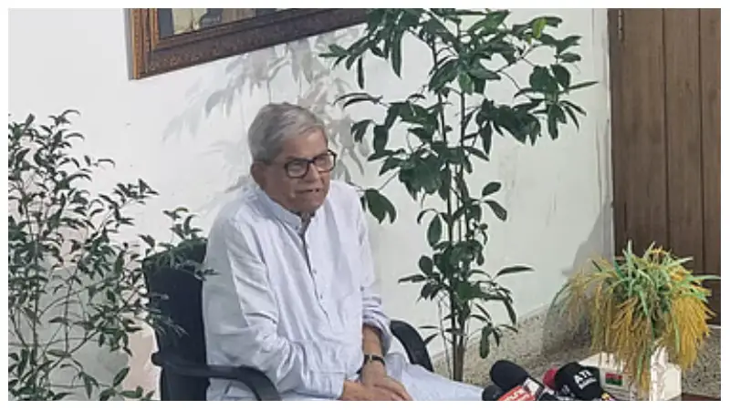 বিএনপি কোন বিপ্লবী রাজনৈতিক দল নয়: মির্জা ফখরুল বিএনপি কোন বিপ্লবী রাজনৈতিক দল নয়: মির্জা ফখরুল