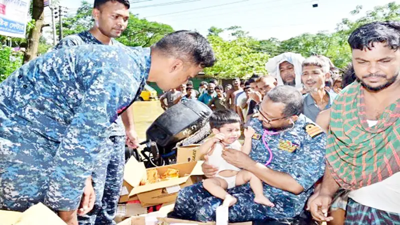 ত্রাণ বিতরণে সমন্বয় ত্রাণ বিতরণে সমন্বয়