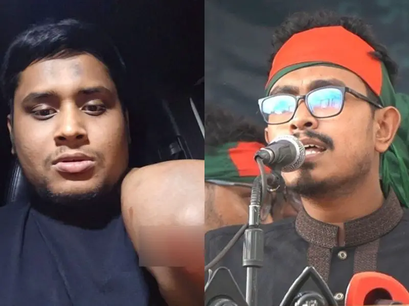 বিপ্লবীদের রক্তাক্ত করার মনোবাসনা নিয়ে জুলাইয়ের সন্ত্রাসীরা অলিতে-গলিতে নিঃশ্বাস ফেলছে: সাদিক কাইয়ুম বিপ্লবীদের রক্তাক্ত করার মনোবাসনা নিয়ে জুলাইয়ের সন্ত্রাসীরা অলিতে-গলিতে নিঃশ্বাস ফেলছে: সাদিক কাইয়ুম
