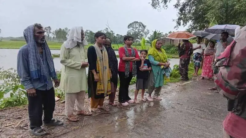 লালমনিরহাট সীমান্তে আবারও ৭ জনকে পুশইনের চেষ্টা, বিজিবির বাধা