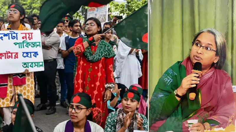 ‘যারা নিজেদের রাজাকার বলে, তাদের কপালে পতাকা বাঁধার অধিকার নেই’ ‘যারা নিজেদের রাজাকার বলে, তাদের কপালে পতাকা বাঁধার অধিকার নেই’