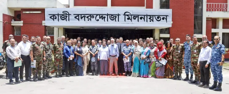 বারি পরিদর্শনে এনডিসির ১৪১ সদস্যের প্রতিনিধি দল বারি পরিদর্শনে এনডিসির ১৪১ সদস্যের প্রতিনিধি দল