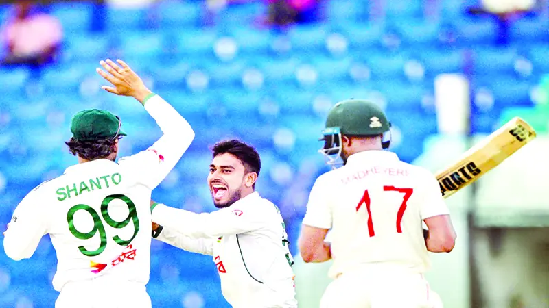 মিরাজের অবিশ্বাস্য নৈপুণ্যে বাংলাদেশের জয় মিরাজের অবিশ্বাস্য নৈপুণ্যে বাংলাদেশের জয়