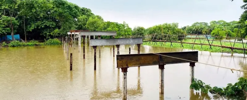 তিন বছর ঝুলে আছে আয়রণ ব্রিজ নির্মাণ কাজ, শিশু শিক্ষার্থীসহ মানুষের ভোগ তিন বছর ঝুলে আছে আয়রণ ব্রিজ নির্মাণ কাজ, শিশু শিক্ষার্থীসহ মানুষের ভোগ