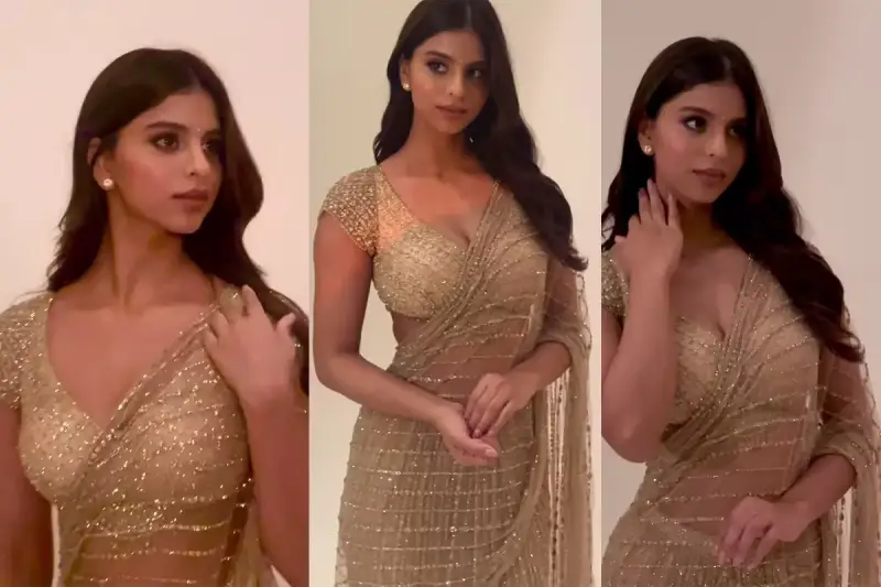 মোহনীয় লুকে শাহরুখ কন্যা সোহানা মোহনীয় লুকে শাহরুখ কন্যা সোহানা