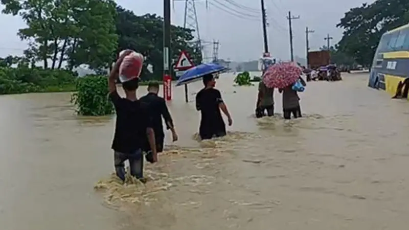 বন্যা হতে পারে জুনে বন্যা হতে পারে জুনে
