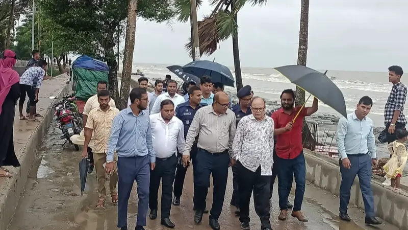 কুয়াকাটা সমুদ্র সৈকত পরিদর্শন করলেন খাদ্য ও ভূমি মন্ত্রণালয়ের উপদেষ্টা কুয়াকাটা সমুদ্র সৈকত পরিদর্শন করলেন খাদ্য ও ভূমি মন্ত্রণালয়ের উপদেষ্টা