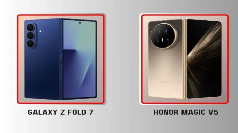 ফোল্ডেবল ফোনে কার রাজত্ব? Galaxy Z Fold 7 নাকি Magic V5 ফোল্ডেবল ফোনে কার রাজত্ব? Galaxy Z Fold 7 নাকি Magic V5
