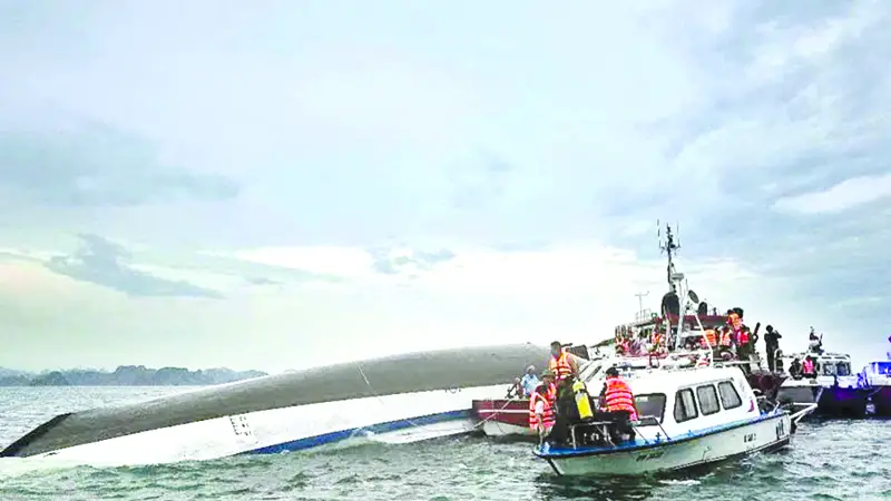ভিয়েতনামে নৌকা ডুবে ৩৭ মৃত্যু ভিয়েতনামে নৌকা ডুবে ৩৭ মৃত্যু