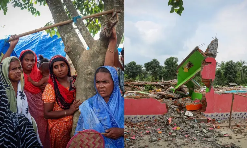 ’বাংলাদেশি’ আখ্যায় আসামের শত শত মুসলিমদের ঘরবাড়ি গুঁড়িয়ে দিল বিজেপি ’বাংলাদেশি’ আখ্যায় আসামের শত শত মুসলিমদের ঘরবাড়ি গুঁড়িয়ে দিল বিজেপি