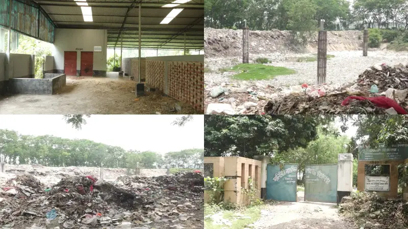 নির্মানের ৪ বছরেও চালু হয়নি মেহেরপুর পৌরসভার পয়বর্জ্য পরিশোধনাগার নির্মানের ৪ বছরেও চালু হয়নি মেহেরপুর পৌরসভার পয়বর্জ্য পরিশোধনাগার