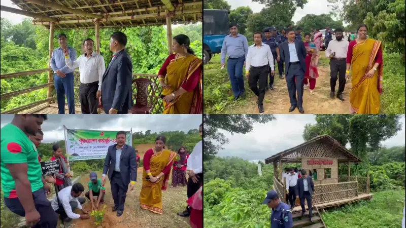 খাগড়াছড়ির মানিকছড়ি ডিসিপার্ক পরিদর্শনে বিভাগীয় কমিশনার খাগড়াছড়ির মানিকছড়ি ডিসিপার্ক পরিদর্শনে বিভাগীয় কমিশনার