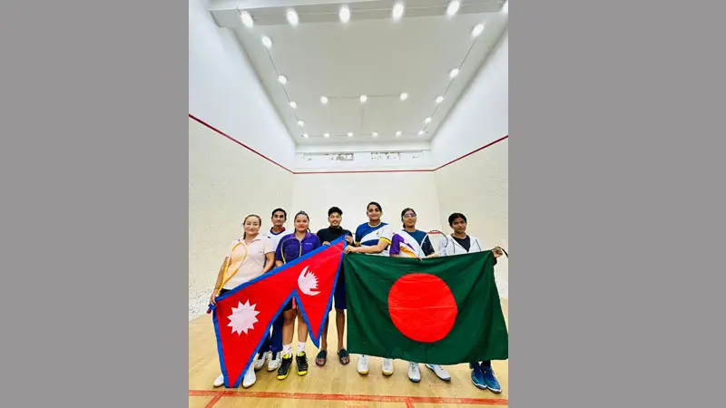 নেপালে স্কোয়াশে বাংলাদেশ নারী দল রানার্সআপ নেপালে স্কোয়াশে বাংলাদেশ নারী দল রানার্সআপ