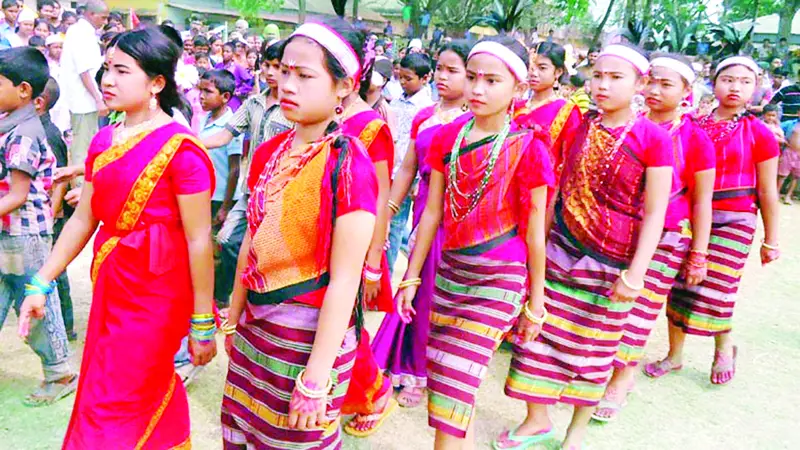 উপজাতিদের ঐতিহ্য সংস্কৃতি সংরক্ষণের দাবি উপজাতিদের ঐতিহ্য সংস্কৃতি সংরক্ষণের দাবি
