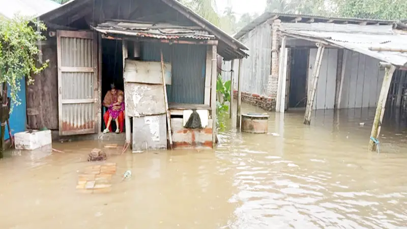 কেশবপুরে টানা বৃষ্টি, ১শ’ ৪ গ্রামে জলাবদ্ধতা কেশবপুরে টানা বৃষ্টি, ১শ’ ৪ গ্রামে জলাবদ্ধতা