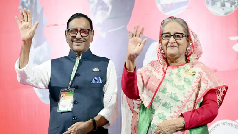 নারায়ণগঞ্জে হাসিনা-কাদেরসহ ৩শ’ ৯২ জনের বিরুদ্ধে হত্যা মামলা