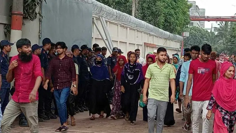 আশুলিয়ার ২১৯ কারখানা আজও বন্ধ আশুলিয়ার ২১৯ কারখানা আজও বন্ধ